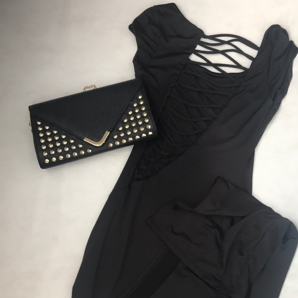 SEXY BLACK DRESS